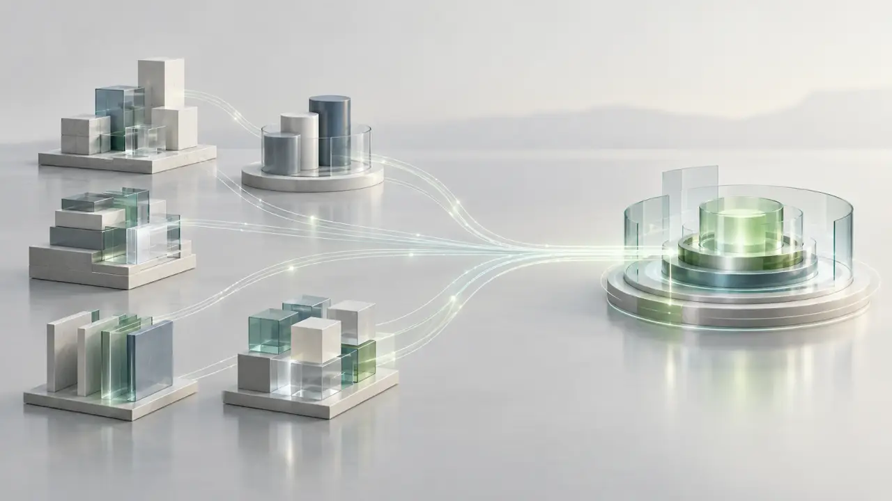 Équipe dirigeante analysant un tableau de pilotage lors d'un atelier de transformation opérationnelle